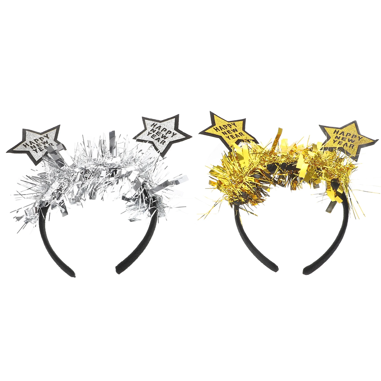 2Pcs NewYearHeaddress HappyYearsHeadb SilverGoldStar BopperHeadb s WomenParty ChristmasEve Accessories SequinTheme Hairb
2Pcs NewYearHeaddress HappyYearsHeadb SilverGoldStar BopperHeadb s WomenParty ChristmasEve Accessories SequinTheme Hairb