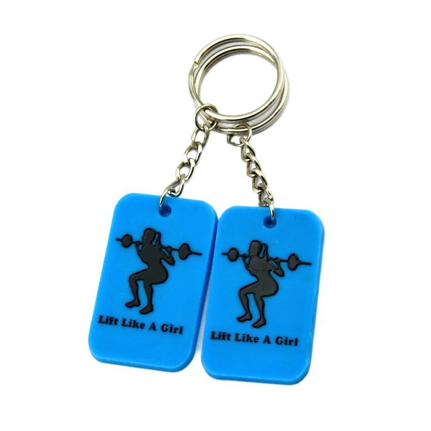 25 Pcs Lift Like a Girl Silicone Dog Tag Keychain Motivational Fitness Gift for Women
25 Pcs Lift Like a Girl Silicone Dog Tag Keychain Motivational Fitness Gift for Women