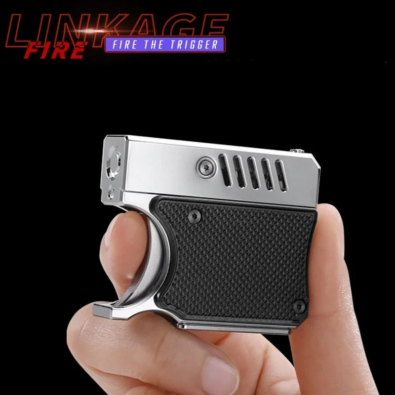 2025 Design Rare Brass Creative Kerosene Lighter Insurance Catapult Semi Automatic Gun Retro Personalized Gift
2025 Design Rare Brass Creative Kerosene Lighter Insurance Catapult Semi Automatic Gun Retro Personalized Gift