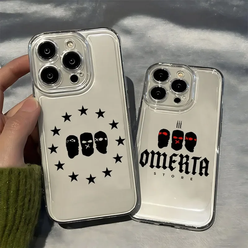 Omertas Maes Phone Case For iPhone 16 15 14 13 12 11 Pro Max Mini X XS SE 7 8 Plus 16E Shockproof Dustproof Transparent Cover
Omertas Maes Phone Case For iPhone 16 15 14 13 12 11 Pro Max Mini X XS SE 7 8 Plus 16E Shockproof Dustproof Transparent Cover