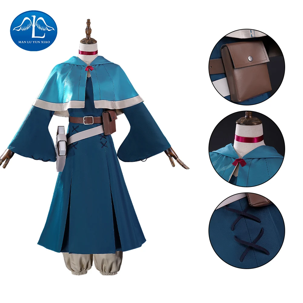 Anime Delicious in Dungeon Marcille Donato Cosplay Costume Dress Uniform Bag Marcille Set Party Outfit Halloween for Women Cos
Anime Delicious in Dungeon Marcille Donato Cosplay Costume Dress Uniform Bag Marcille Set Party Outfit Halloween for Women Cos