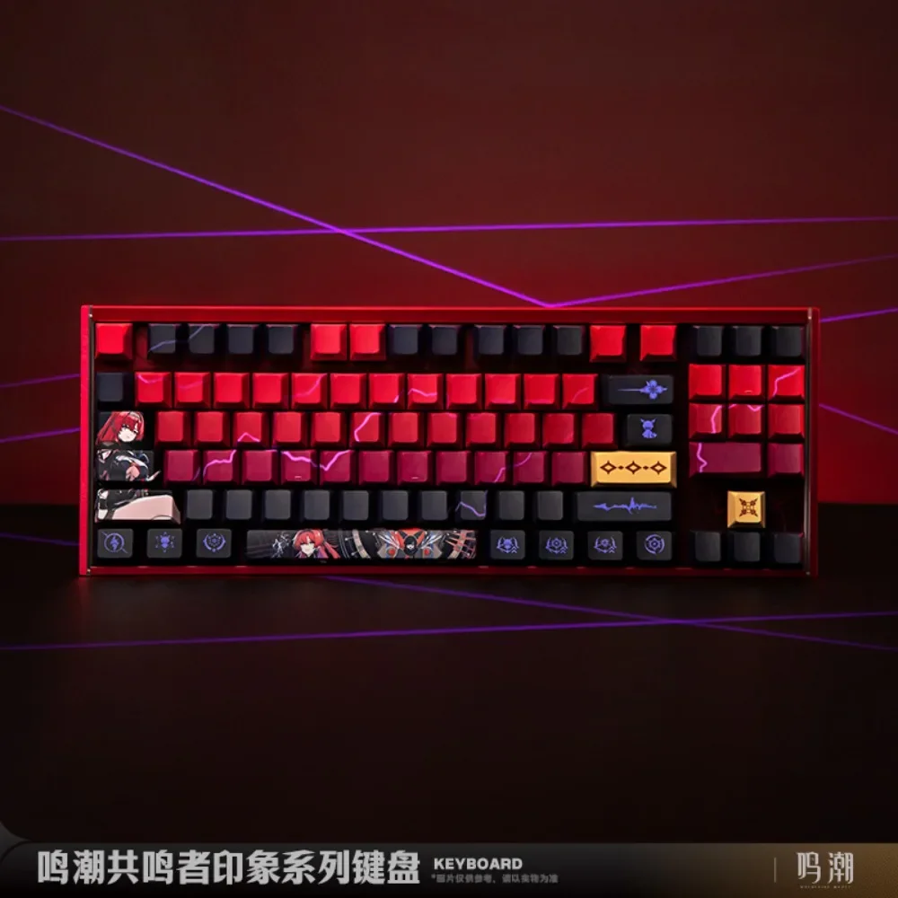 Wuthering Waves Yinlin mechanical keyboard PBT keycap Bluetooth wireless shaft body selectable hot-swappable 89 keys no punch
Wuthering Waves Yinlin mechanical keyboard PBT keycap Bluetooth wireless shaft body selectable hot-swappable 89 keys no punch