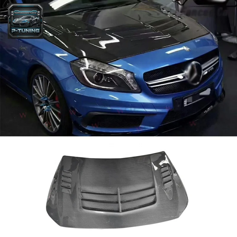 V Style Carbon Fiber Engine Hood Bonnet for Mercedes a Class Benz W177 W118 A35 A45 Sedan 2019-2023 Front Hood Cover Bodykit
V Style Carbon Fiber Engine Hood Bonnet for Mercedes a Class Benz W177 W118 A35 A45 Sedan 2019-2023 Front Hood Cover Bodykit