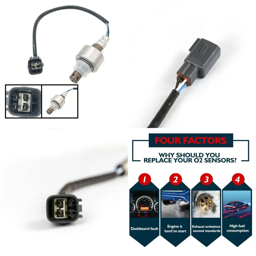 Oxygen Sensor for Toyota Camry Corolla for 1.5L 1.8L L4 Engine 2008 2009 Compatible with 89467-47010 234-9056 Auto Car Parts
Oxygen Sensor for Toyota Camry Corolla for 1.5L 1.8L L4 Engine 2008 2009 Compatible with 89467-47010 234-9056 Auto Car Parts