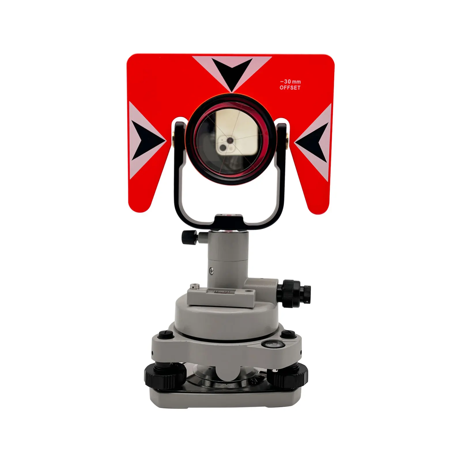 NEW PRISM TRIBRACH SET FOR Nikon TOTAL STATIONS -30/0mm OFFSET PRISM + TARGET + HOLDER Adapter w/Optical Plummet
NEW PRISM TRIBRACH SET FOR Nikon TOTAL STATIONS -30/0mm OFFSET PRISM + TARGET + HOLDER Adapter w/Optical Plummet