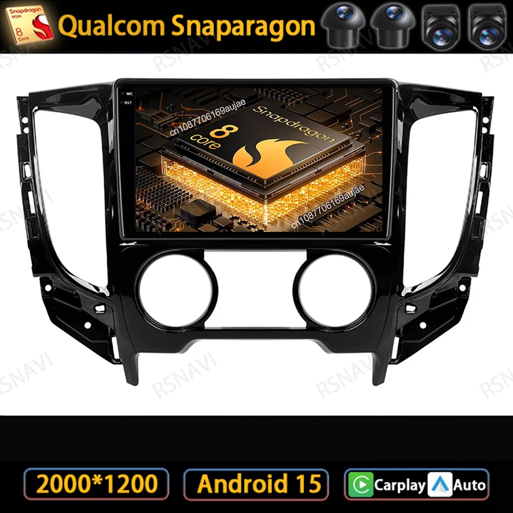 Car Radio Android 15 For Mitsubishi Pajero Sport 3 L200 5 Triton 3 2015 2016 2017 2018 2019 Wireless Carplay Auto Stereo BT DSP
Car Radio Android 15 For Mitsubishi Pajero Sport 3 L200 5 Triton 3 2015 2016 2017 2018 2019 Wireless Carplay Auto Stereo BT DSP