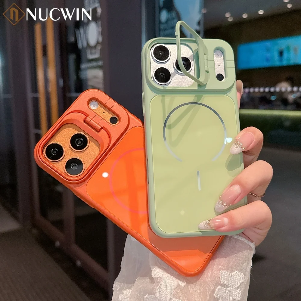 Glass Back Panel Magnetic Bracket Phone Case For iPhone 17 Pro Max 16 15 14 13 12 11 Pro Max 11 Lens Mount Shockproof Cover
Glass Back Panel Magnetic Bracket Phone Case For iPhone 17 Pro Max 16 15 14 13 12 11 Pro Max 11 Lens Mount Shockproof Cover