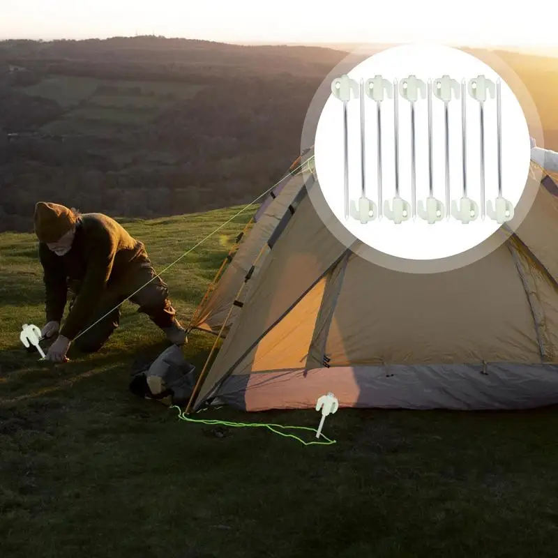 Light Tent Stakes Multifunctional Tent Pegs Metal Stakes For Camping 10X Outdoor Light Up Stakes For Tent Garden Yard
Light Tent Stakes Multifunctional Tent Pegs Metal Stakes For Camping 10X Outdoor Light Up Stakes For Tent Garden Yard