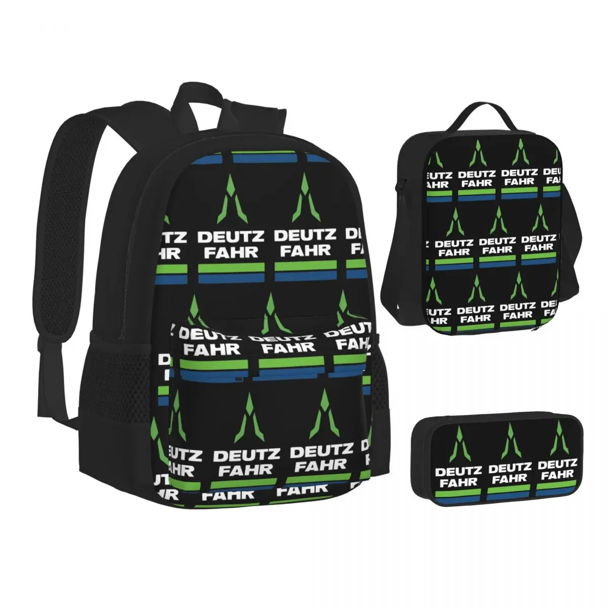 Deutz Fahr Logo Merchandise Essential Backpacks Students Bookbag School Bags Children Rucksack Lunch Bag Pen Bag Three-Piece Set
Deutz Fahr Logo Merchandise Essential Backpacks Students Bookbag School Bags Children Rucksack Lunch Bag Pen Bag Three-Piece Set