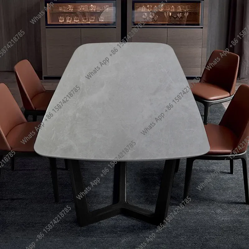 P Italian Rectangular Rock Slab Dining Table Simple Modern Home Nordic Solid Wood Marble Dining Table And Chair Combination
P Italian Rectangular Rock Slab Dining Table Simple Modern Home Nordic Solid Wood Marble Dining Table And Chair Combination