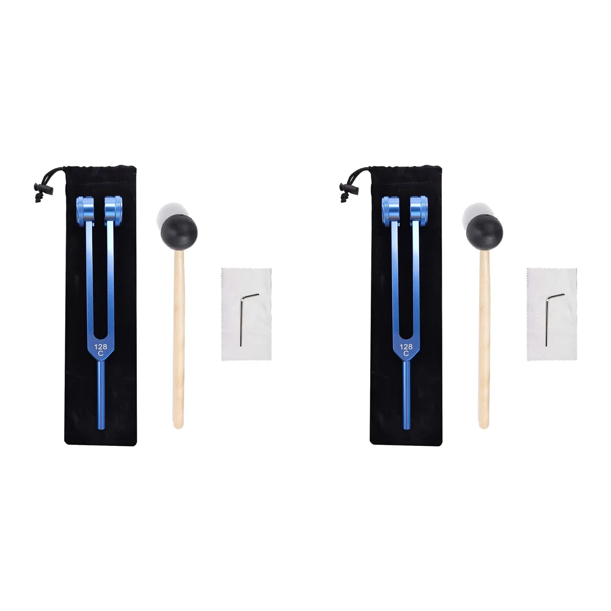 A22I 2X 128Hz Aluminum Alloy Tuning Fork with Hammers for Nervous System Testing Sound Healing Therapy Health Care
A22I 2X 128Hz Aluminum Alloy Tuning Fork with Hammers for Nervous System Testing Sound Healing Therapy Health Care