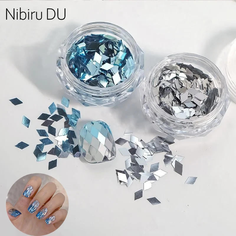 1 Box Blue Silver Flat Nail Glitter Fakes Crystal Rhinestones Sparkling Manicure Decoration Accessories DIY Nail Art Design
1 Box Blue Silver Flat Nail Glitter Fakes Crystal Rhinestones Sparkling Manicure Decoration Accessories DIY Nail Art Design