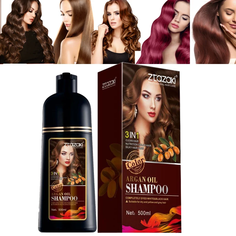 Natural 500ml Argan Oil shampoo tinte natural para el cabello shampoo colorante para Shampoo Natürliche Organische Lang Anhalten
Natural 500ml Argan Oil shampoo tinte natural para el cabello shampoo colorante para Shampoo Natürliche Organische Lang Anhalten
