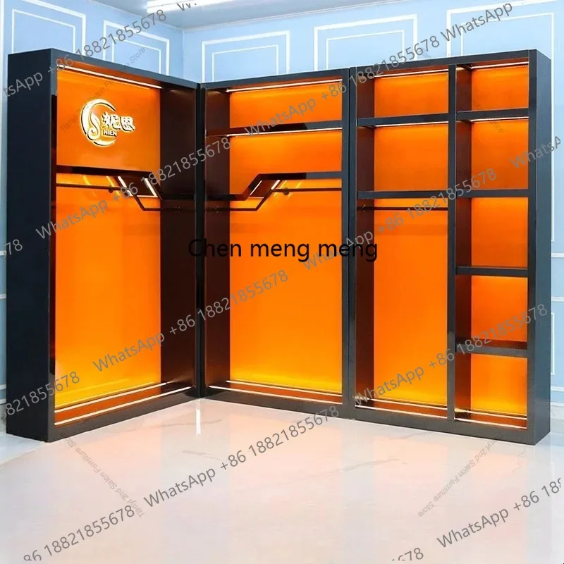 Nordic Luxury Wardrobe Women's Clothing Store Modern Designer Clothing Store Display Rack Shoe Cabinet Bag Office Furniture
Nordic Luxury Wardrobe Women's Clothing Store Modern Designer Clothing Store Display Rack Shoe Cabinet Bag Office Furniture