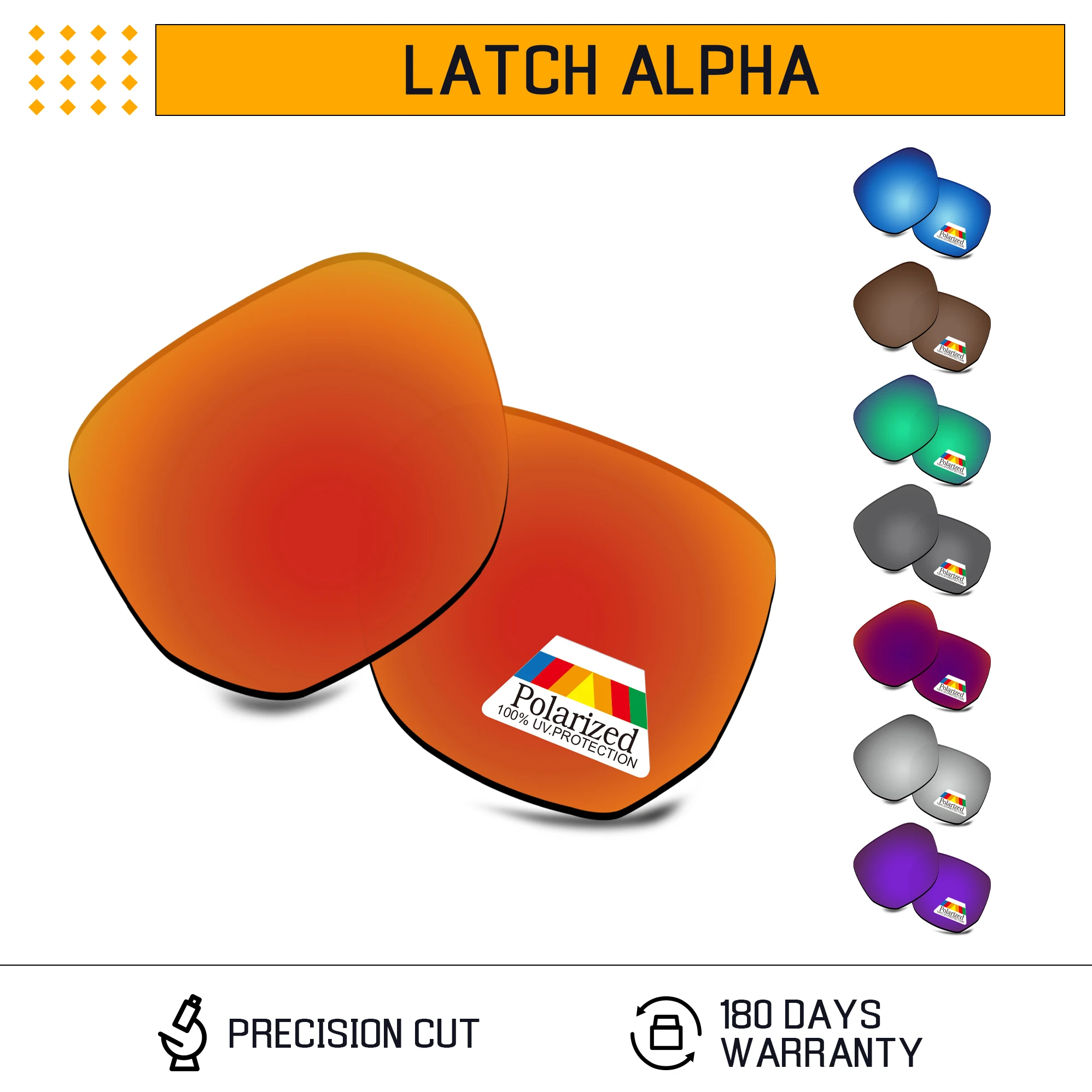 Rarayvix Polarized Replacement Lenses UV400 Protective for Oakley Latch Alpha OO4128 Sunglasses
Rarayvix Polarized Replacement Lenses UV400 Protective for Oakley Latch Alpha OO4128 Sunglasses