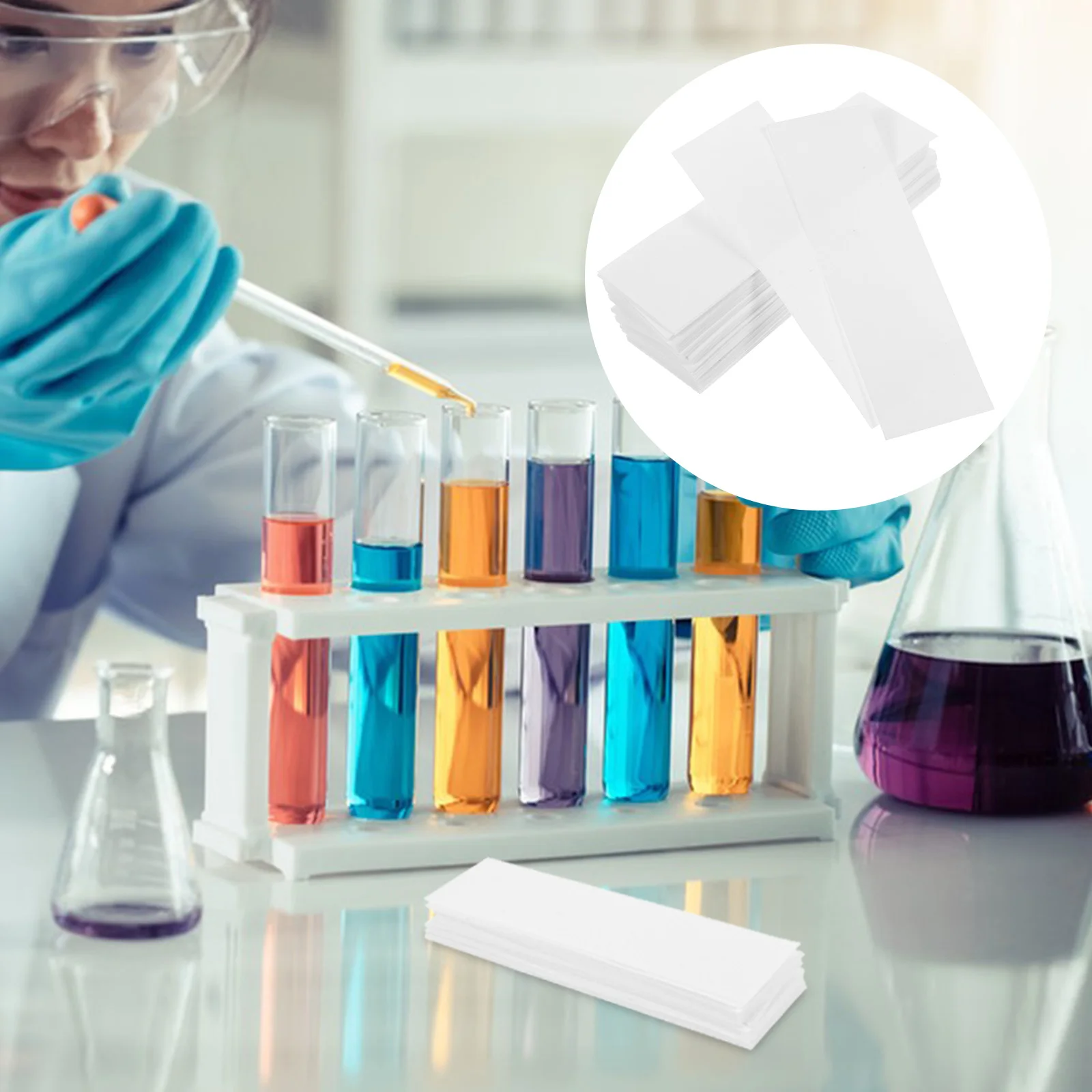 500 Sheets Filter Paper Test Papers Absorbent for Chemistry Biology Lab Experiment Cleaning Dust Removal Microscope Student
500 Sheets Filter Paper Test Papers Absorbent for Chemistry Biology Lab Experiment Cleaning Dust Removal Microscope Student