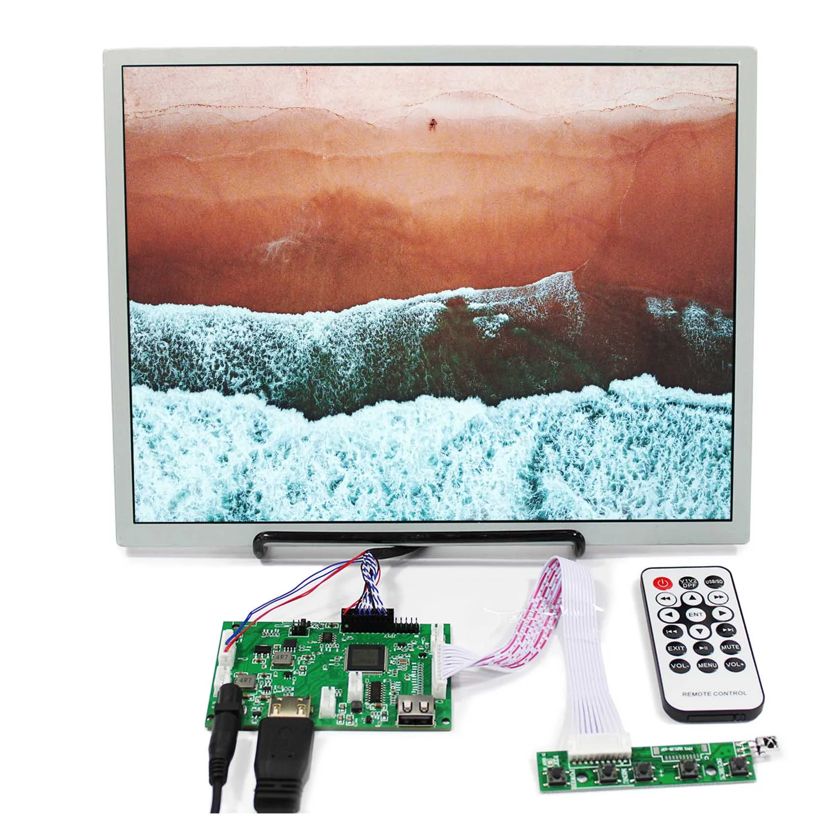 VSDISPLAY HD-MI USB 12.1inch 30P LQ121S1LG75 800X600 LED Backlight LCD Screen for Industrial Display
VSDISPLAY HD-MI USB 12.1inch 30P LQ121S1LG75 800X600 LED Backlight LCD Screen for Industrial Display