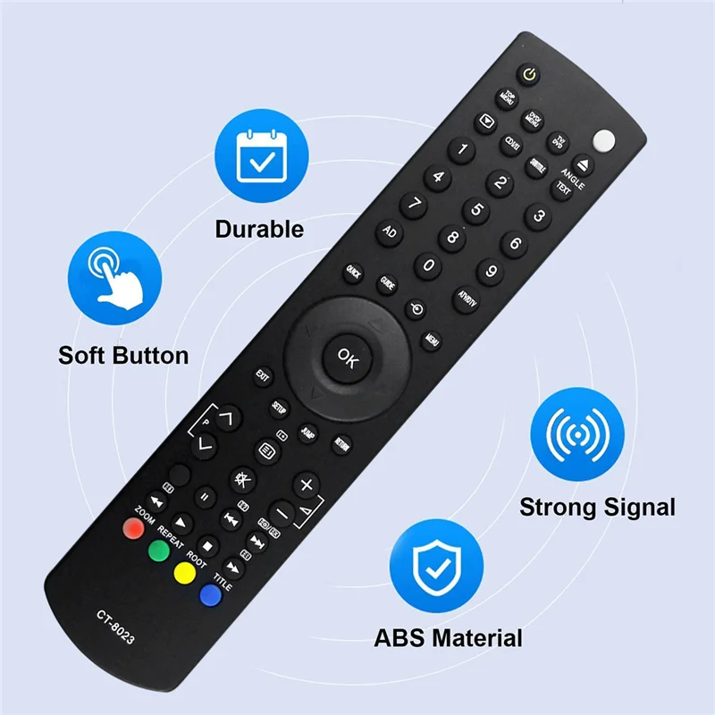 Replace CT-8023 TV Remote Control for Toshiba TV 26DL833R 26DL834R 26KL933R 26KL934R 32DL833R DY
Replace CT-8023 TV Remote Control for Toshiba TV 26DL833R 26DL834R 26KL933R 26KL934R 32DL833R DY