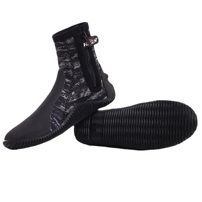 Неопреновые ботинки для дайвинга 5 мм, водонепроницаемые, с высоким верхом, теплые, для подводной охоты, для мужчин и женщин
Неопреновые ботинки для дайвинга 5 мм, водонепроницаемые, с высоким верхом, теплые, для подводной охоты, для мужчин и женщин