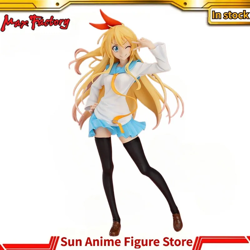 In Stock Original Max Factory Nisekoi Kirisaki Chitoge 1/7 23cm PVC Anime Figure Toy Gift Ornament
In Stock Original Max Factory Nisekoi Kirisaki Chitoge 1/7 23cm PVC Anime Figure Toy Gift Ornament