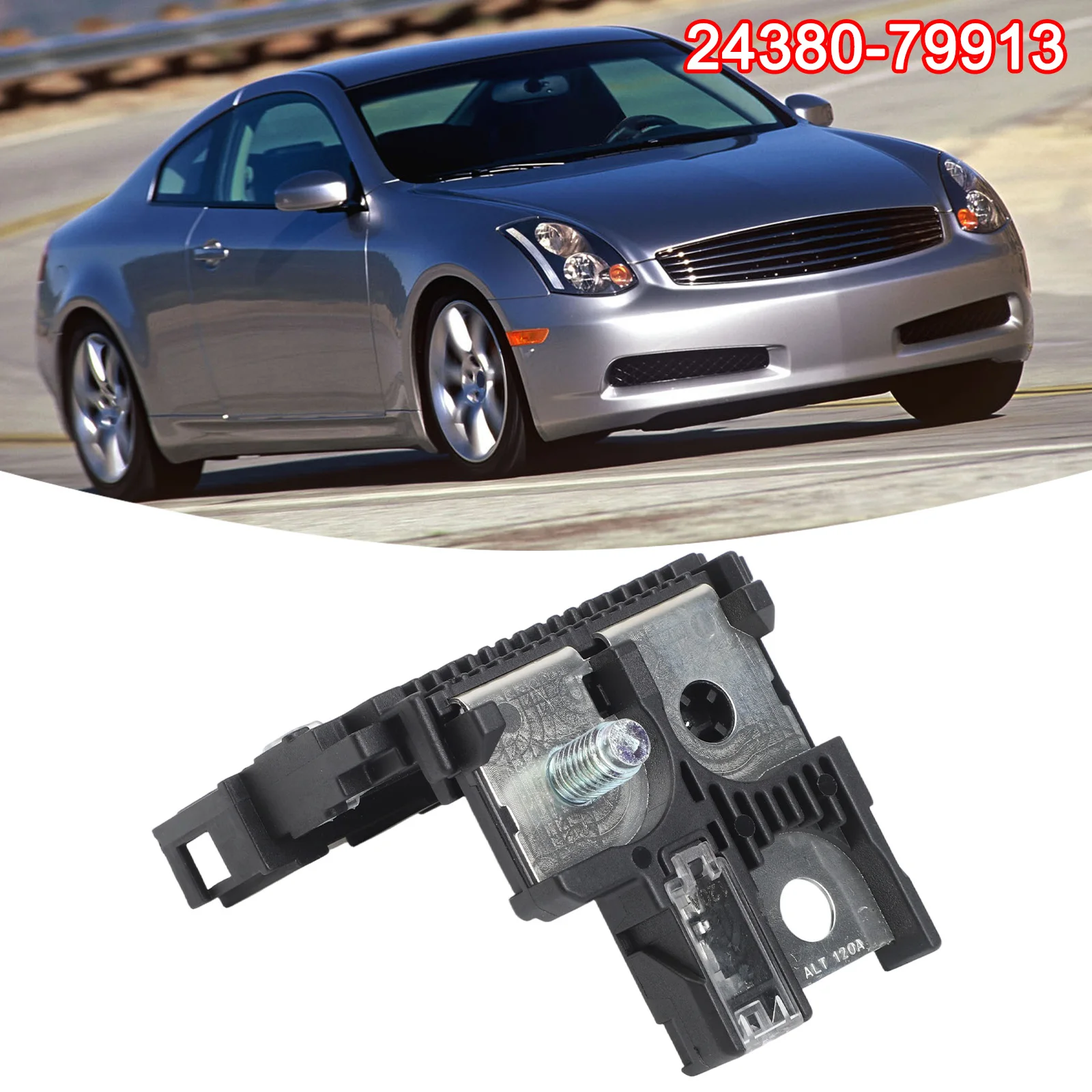 Battery Fuse Fusible Link Replacement for Nissan 350Z For Infiniti G35 FX35 FX45 2003 2008 Fits VQ35DE VQ35HR Engines
Battery Fuse Fusible Link Replacement for Nissan 350Z For Infiniti G35 FX35 FX45 2003 2008 Fits VQ35DE VQ35HR Engines