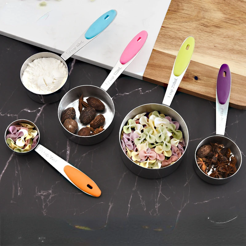 5/10 Piece Stainless Steel Kitchen Measuring Cups and Spoons Set with Scrub Sponge for Baking Tea Coffee Tools
5/10 Piece Stainless Steel Kitchen Measuring Cups and Spoons Set with Scrub Sponge for Baking Tea Coffee Tools