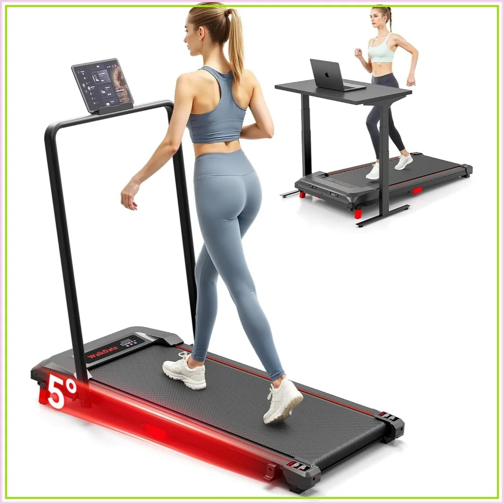 Walking Pad, Incline Treadmill, Under Desk Treadmill 265 Lbs Capacity, 2.5HP Low Noise, LED Display, Remote Control
Walking Pad, Incline Treadmill, Under Desk Treadmill 265 Lbs Capacity, 2.5HP Low Noise, LED Display, Remote Control