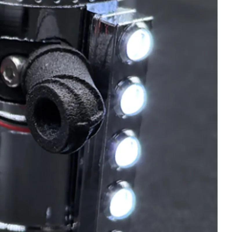 Air Filter with LED Light Bars 1:14 Alloy for DIY TAMIYA Radio Control Tractor Truck 56344 56301 King Hauler Upgrade Accessories
Air Filter with LED Light Bars 1:14 Alloy for DIY TAMIYA Radio Control Tractor Truck 56344 56301 King Hauler Upgrade Accessories