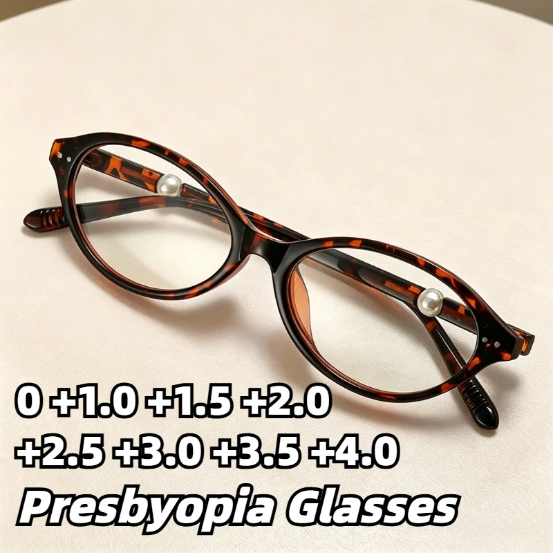 Retro Oval-Frame Anti-Blue Light Presbyopia Glasses Women's INS Style Ultra-Lightweight and Comfortable Reading Eyewear
Retro Oval-Frame Anti-Blue Light Presbyopia Glasses Women's INS Style Ultra-Lightweight and Comfortable Reading Eyewear