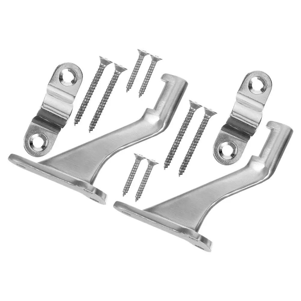 2Sets Stairway Handrail Brackets Fine Craftsmanship Easy Install Securely Place Home Office Stair Rail Brackets
2Sets Stairway Handrail Brackets Fine Craftsmanship Easy Install Securely Place Home Office Stair Rail Brackets