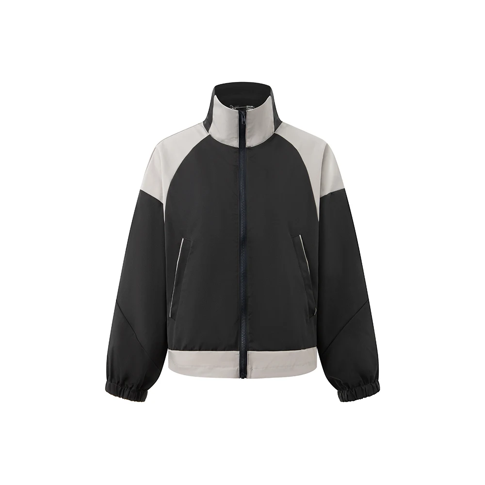 New Style Women Coat Patchwork Stand Collar Sporty Jacket Quick Drying Tops Long Sleeves Unisex With Pocket Female Clothing
New Style Women Coat Patchwork Stand Collar Sporty Jacket Quick Drying Tops Long Sleeves Unisex With Pocket Female Clothing