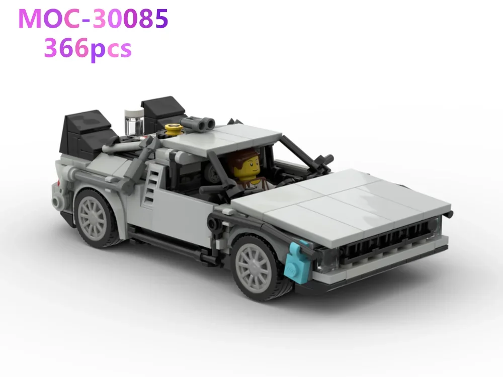 MOC-30085 DMC DeLorean Time Machine 366 pieces compatible building toy blocks for children's Christmas gifts
MOC-30085 DMC DeLorean Time Machine 366 pieces compatible building toy blocks for children's Christmas gifts