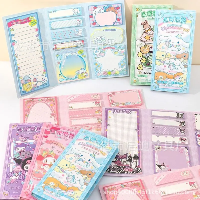 Cute 180 Sheets of Three Fold Combination Sticky and Removable Sticky Sticky Notes for Student Office Notebooks
Cute 180 Sheets of Three Fold Combination Sticky and Removable Sticky Sticky Notes for Student Office Notebooks
