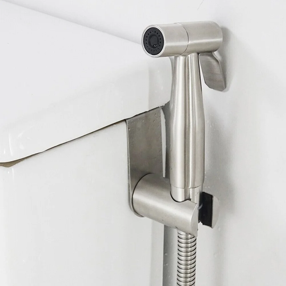 2Pcs Stainless Steel Holder Hook Hanger Bidet Sprayer Holder Toilet Bathroom Attachment Hanging Bracket For Hand Shower
2Pcs Stainless Steel Holder Hook Hanger Bidet Sprayer Holder Toilet Bathroom Attachment Hanging Bracket For Hand Shower