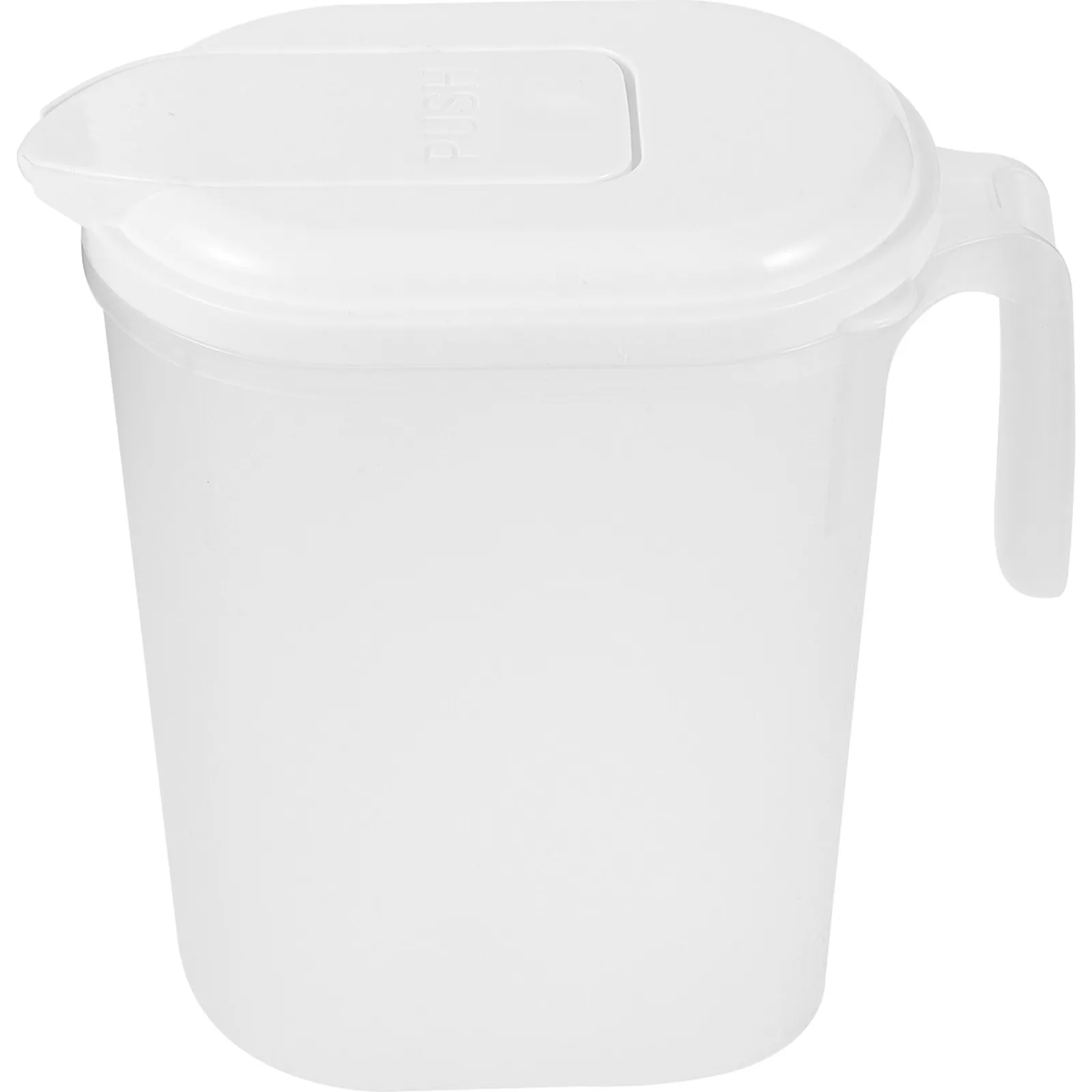 Кувшин для холодной воды, пластиковый кувшин для напитков с крышкой, большой объем, для холодильника, сока, чая, ледяного кофе, для дома, офиса, ежедневного использования
Кувшин для холодной воды, пластиковый кувшин для напитков с крышкой, большой объем, для холодильника, сока, чая, ледяного кофе, для дома, офиса, ежедневного использования