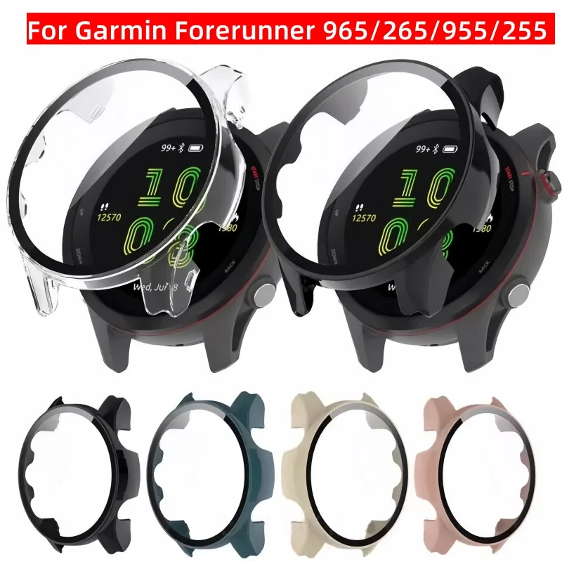 Чехол для ПК из закаленного стекла для Garmin Forerunner 965 955 265 255, защита от царапин для Forerunner 965, защитный чехол
Чехол для ПК из закаленного стекла для Garmin Forerunner 965 955 265 255, защита от царапин для Forerunner 965, защитный чехол
