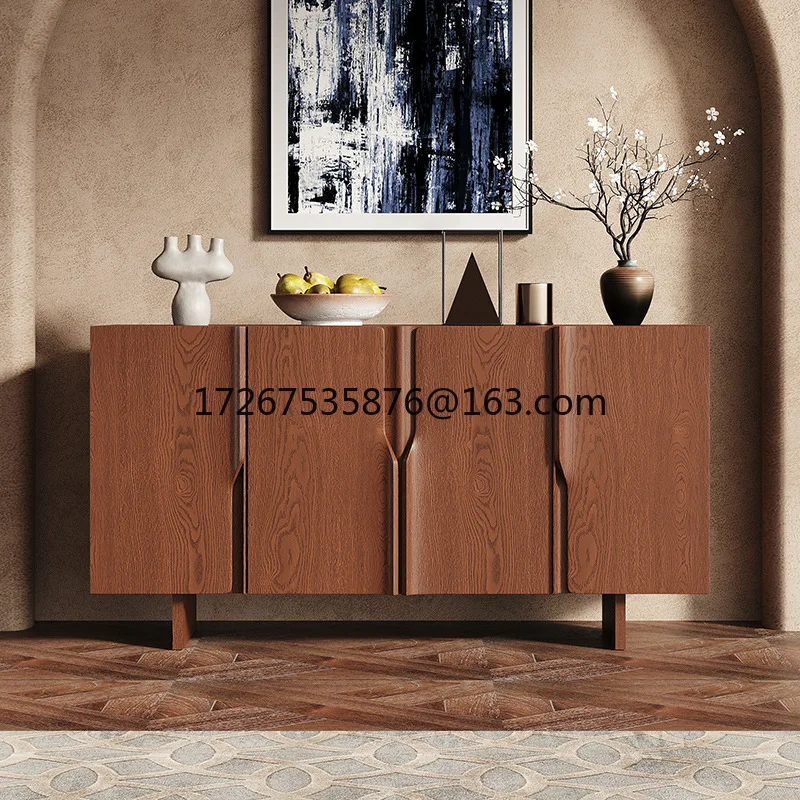 Dining side cabinet integrated tea cabinet high-end decorative entrance cabinet against the wall
Dining side cabinet integrated tea cabinet high-end decorative entrance cabinet against the wall