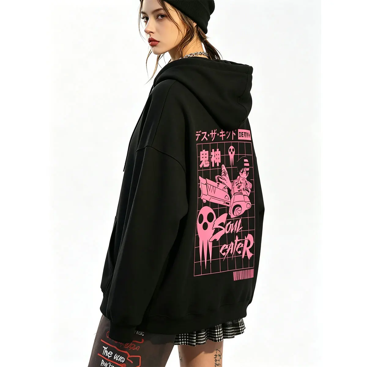 Anime Soul Eater Hoodie Vintage Manga Death The Kid Graphic Hooded Tracksuit Men Women Fashion Casual Oversized Pullover Hoodies
Anime Soul Eater Hoodie Vintage Manga Death The Kid Graphic Hooded Tracksuit Men Women Fashion Casual Oversized Pullover Hoodies