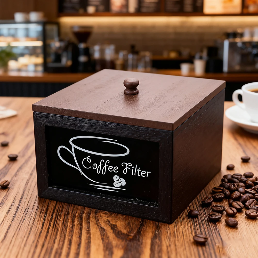 Coffee Pods Box With Lid Wood Coffee Capsules Holder Display Nespresso Vertuo Pod
Coffee Pods Box With Lid Wood Coffee Capsules Holder Display Nespresso Vertuo Pod