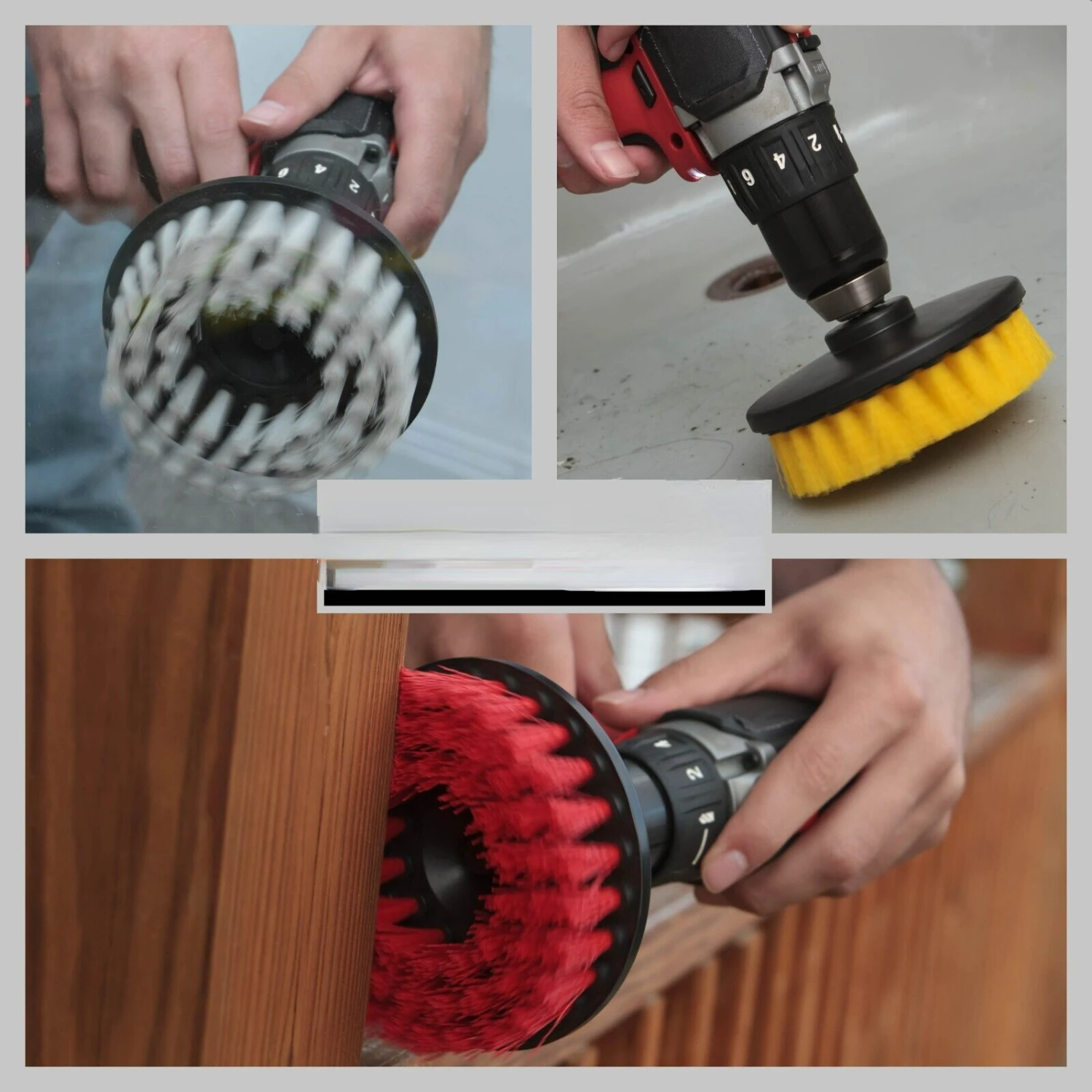 High-Quality, Durable, and Efficient 3-Piece Round Carpet Brush Attachment Set - Essential Drill Kit for Deep Cleaning - Ideal f
High-Quality, Durable, and Efficient 3-Piece Round Carpet Brush Attachment Set - Essential Drill Kit for Deep Cleaning - Ideal f
