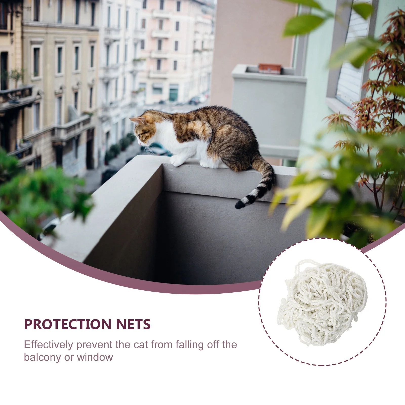 Balcony Protective Netting High Quality Nylon Mesh for Pets Babies Anti Fall Safety in Terraces Corridors Indoor Outdoor
Balcony Protective Netting High Quality Nylon Mesh for Pets Babies Anti Fall Safety in Terraces Corridors Indoor Outdoor