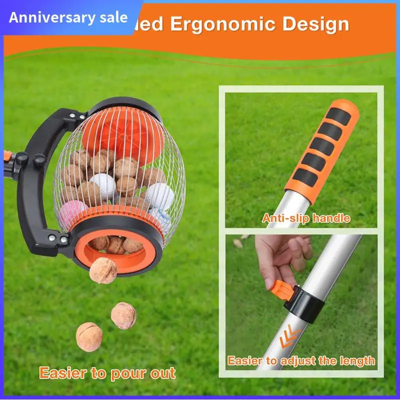 AD23-Walnuts Picker Upper Roller-Nut Gatherer,Multifunctional Nuts Picker Upper With Rolling Drum, Easy To Pick And Empty
AD23-Walnuts Picker Upper Roller-Nut Gatherer,Multifunctional Nuts Picker Upper With Rolling Drum, Easy To Pick And Empty