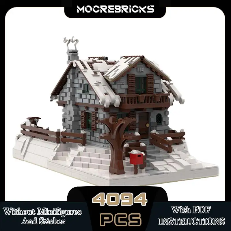 MOC-38793 Зимняя деревня, вид на улицу, шале, здание, модулизация, строительный блок, сборная модель, кирпичная игрушка, рождественские подарки
MOC-38793 Зимняя деревня, вид на улицу, шале, здание, модулизация, строительный блок, сборная модель, кирпичная игрушка, рождественские подарки