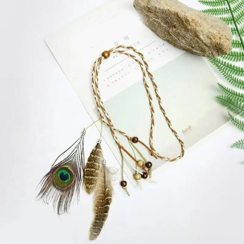 652F Indian Headpiece Boho Feathers Headbands American Feathers Headdress
652F Indian Headpiece Boho Feathers Headbands American Feathers Headdress