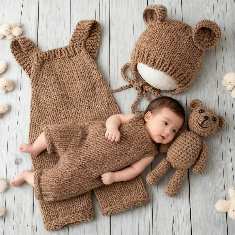 Костюм для фотосъемки новорожденных, набор из 3 предметов, тематический реквизит для фотосессии, подарки для детского душа, одежда для малышей
Костюм для фотосъемки новорожденных, набор из 3 предметов, тематический реквизит для фотосессии, подарки для детского душа, одежда для малышей