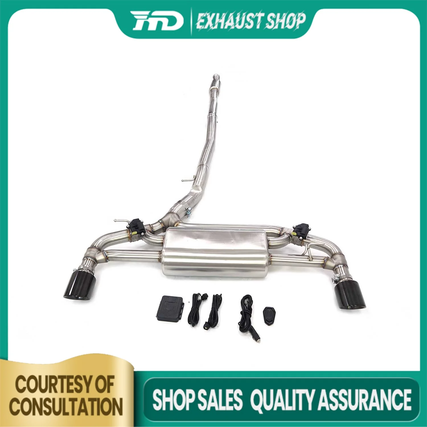 HMD Stainless Steel Exhaust System Performance Catback For BMW F40 M135i b48 Valve Muffler
HMD Stainless Steel Exhaust System Performance Catback For BMW F40 M135i b48 Valve Muffler
