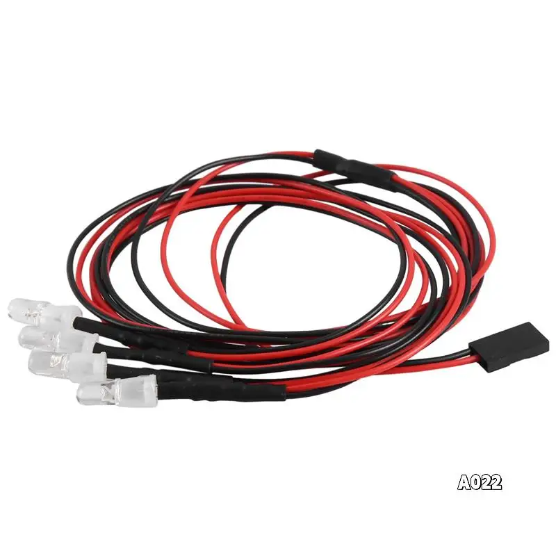 4 Leds RC LED Light Kit For 1/10 RC Car Truck Crawler RC Model Drift Car Headlight Taillight , 5Mm
4 Leds RC LED Light Kit For 1/10 RC Car Truck Crawler RC Model Drift Car Headlight Taillight , 5Mm