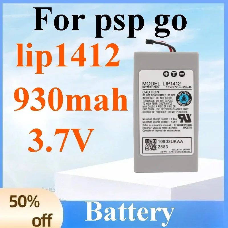 2 Pcs LIP1412 3.7V 930mAh Rechargeable Battery Pack for Sony PSP GO PSP-N1000 N1001 N1002 N1003 N1004 N1006 N1008Battery
2 Pcs LIP1412 3.7V 930mAh Rechargeable Battery Pack for Sony PSP GO PSP-N1000 N1001 N1002 N1003 N1004 N1006 N1008Battery