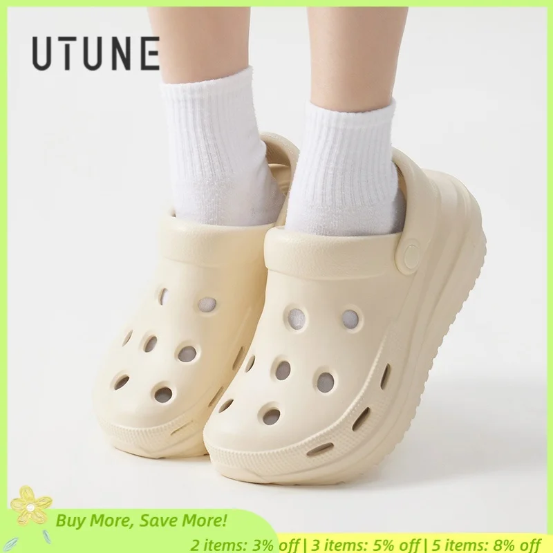 UTUNE Women’s Cheese-Style Summer Beach Sandals Garden Clogs Outdoor Wide Toe Sandals for Couple Non-Slip Home Shower Slippers
UTUNE Women’s Cheese-Style Summer Beach Sandals Garden Clogs Outdoor Wide Toe Sandals for Couple Non-Slip Home Shower Slippers