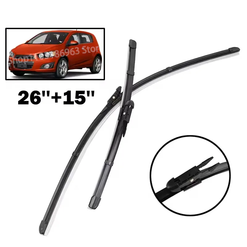 Wiper LHD Front Wiper Blades For Chevrolet Sonic 2013 - 2022 Windshield Windscreen Clean Window Car Rain Brushes 26"+15"
Wiper LHD Front Wiper Blades For Chevrolet Sonic 2013 - 2022 Windshield Windscreen Clean Window Car Rain Brushes 26"+15"